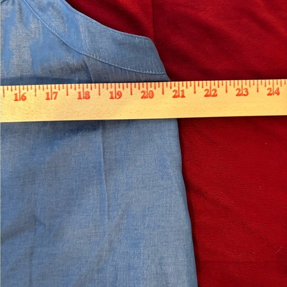 Cupshe Denim Blue Tie-Front Camisole - Picture 5 of 9